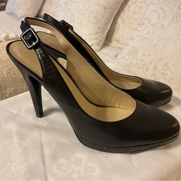 Nine West “Realluvo” Swing-back High Heel in Black, Women’s Size 8M - Picture 13 of 16